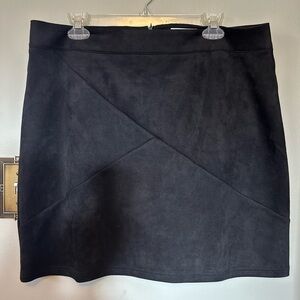 Mango Elegant Black Mini Skirt